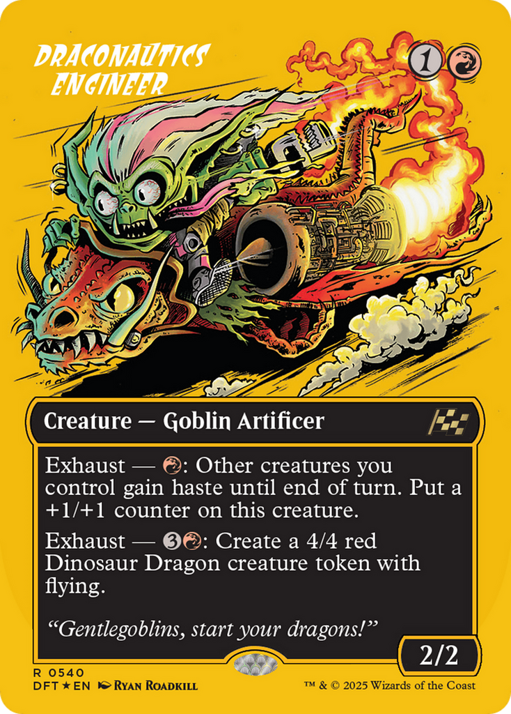 Magic: The Gathering - Draconautics Engineer Foil - Aetherdrift