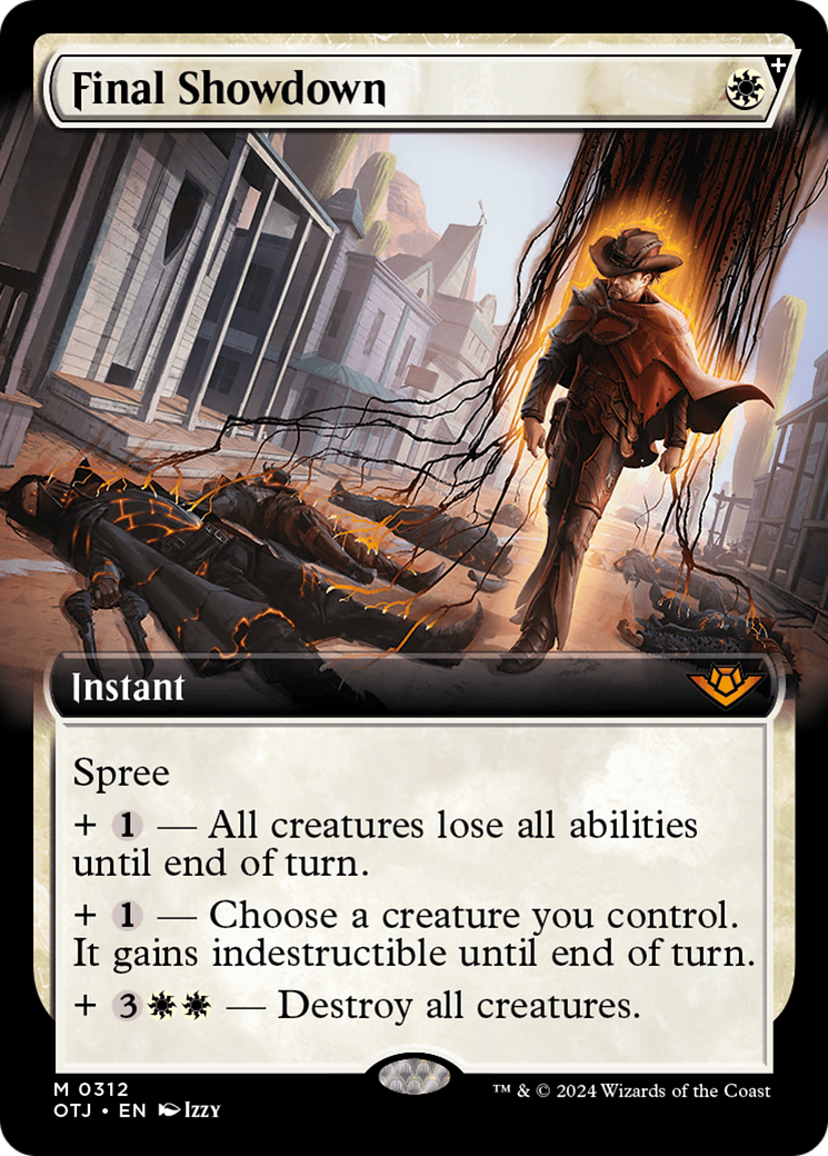 Magic: The Gathering - Final Showdown Foil - Outlaws of Thunder Junction