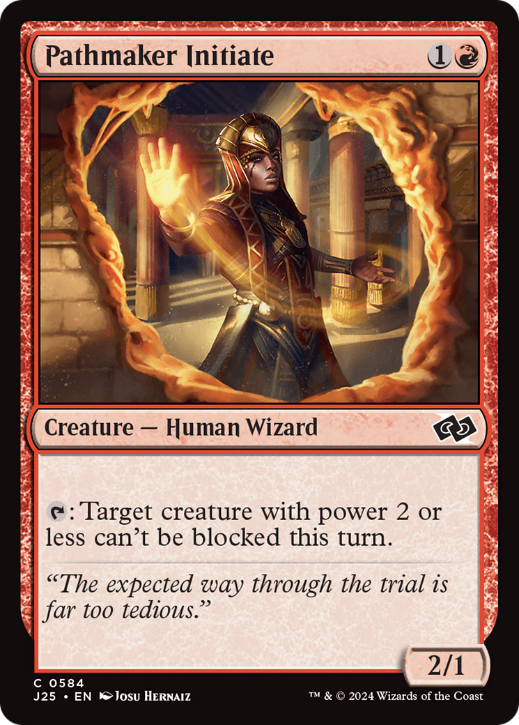 Magic: The Gathering - Pathmaker Initiate - Foundations Jumpstart