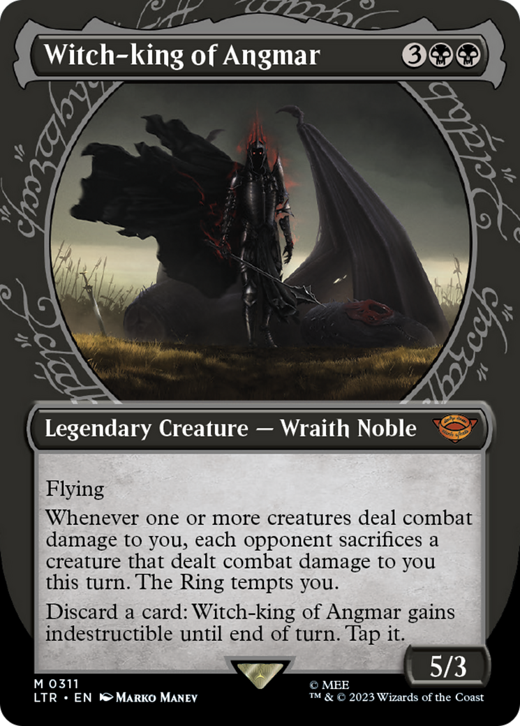 Magic: The Gathering - Witch-king of Angmar Foil - The Lord of the Rings: Tales of Middle-earth