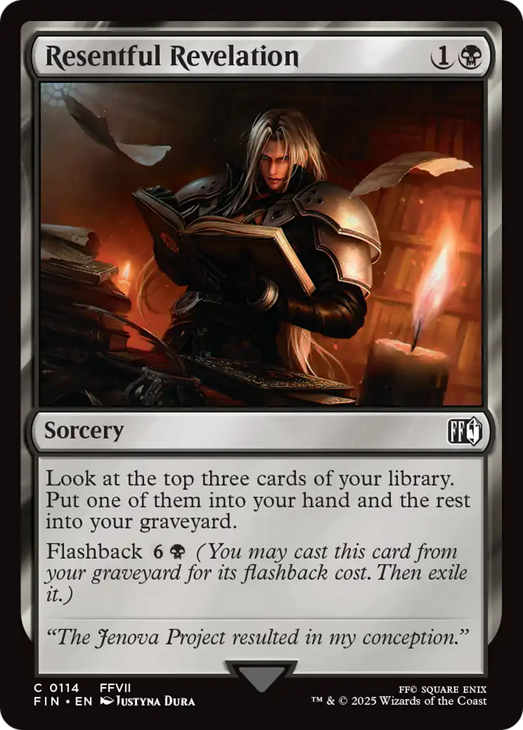 Magic: The Gathering - Resentful Revelation - Final Fantasy