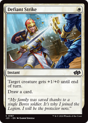 Magic: The Gathering - Defiant Strike - Foundations Jumpstart