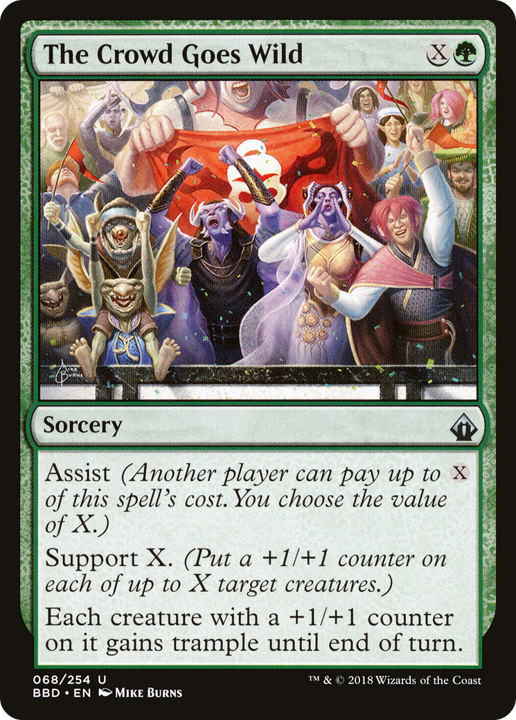 Magic: The Gathering - The Crowd Goes Wild Foil - Battlebond