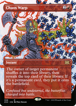 Magic: The Gathering - Chaos Warp - Double Masters 2022