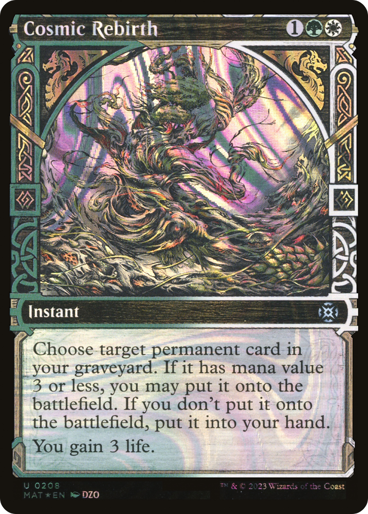 Magic: The Gathering - Cosmic Rebirth Foil - March of the Machine: The Aftermath