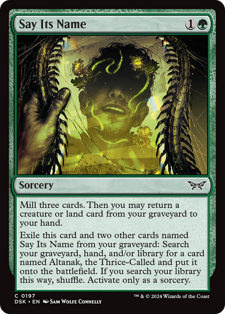 Magic: The Gathering - Say Its Name - Duskmourn: House of Horror