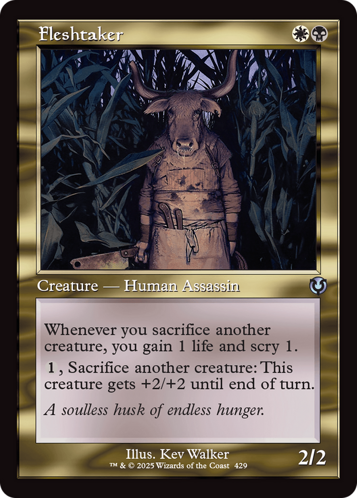 Magic: The Gathering - Fleshtaker Foil - Innistrad Remastered