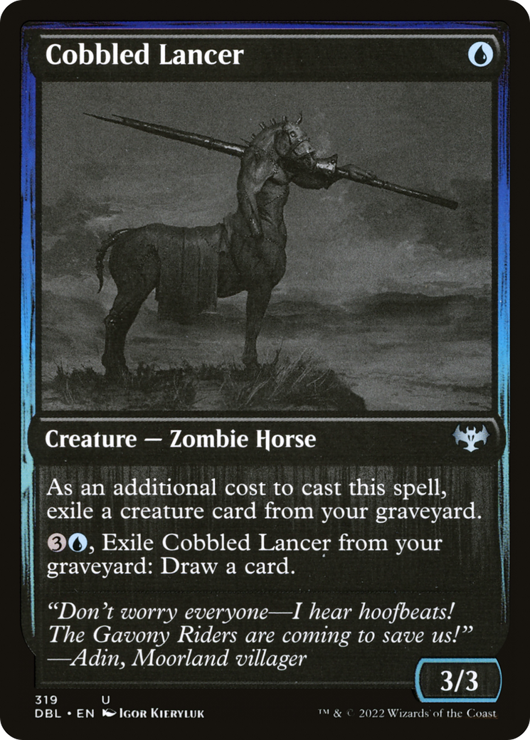 Magic: The Gathering - Cobbled Lancer - Innistrad: Double Feature