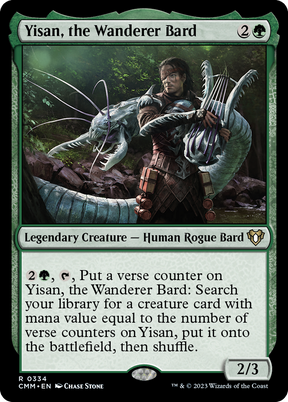 Magic: The Gathering - Yisan, the Wanderer Bard - Commander Masters