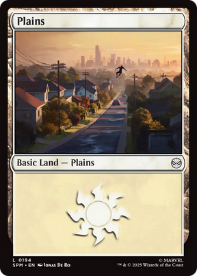 Magic: The Gathering - Plains - Marvel's Spider-Man