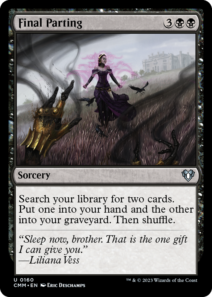 Magic: The Gathering - Final Parting Foil - Commander Masters
