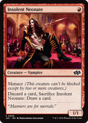 Magic: The Gathering - Insolent Neonate - Foundations Jumpstart