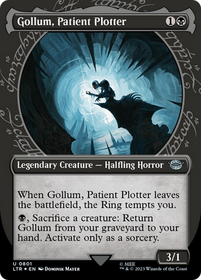Magic: The Gathering - Gollum, Patient Plotter Foil - The Lord of the Rings: Tales of Middle-earth