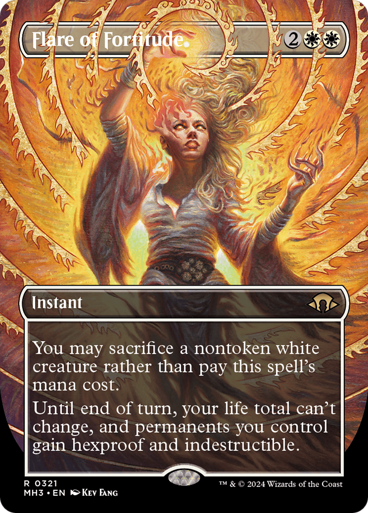 Magic: The Gathering - Flare of Fortitude Foil - Modern Horizons 3