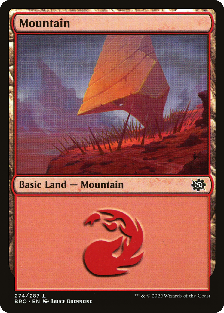 Magic: The Gathering - Mountain #274 Foil - The Brothers' War