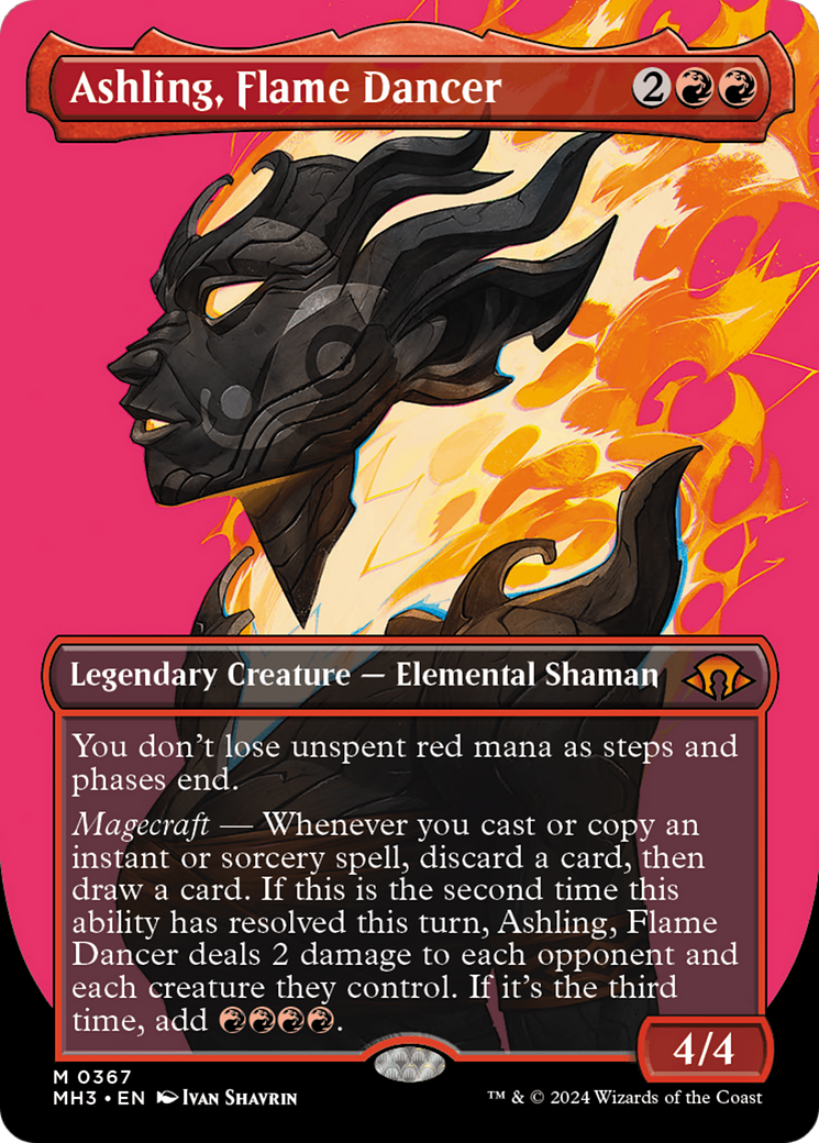 Magic: The Gathering - Ashling, Flame Dancer Foil - Modern Horizons 3