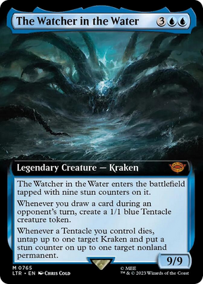 Magic: The Gathering - The Watcher in the Water Foil - The Lord of the Rings: Tales of Middle-earth