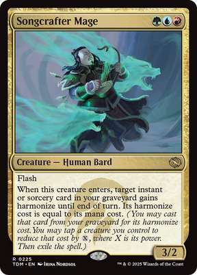 Magic: The Gathering - Songcrafter Mage Foil - Tarkir: Dragonstorm