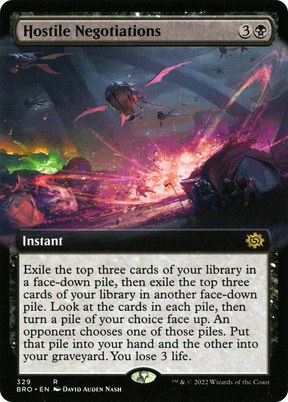 Magic: The Gathering - Hostile Negotiations Foil - The Brothers' War