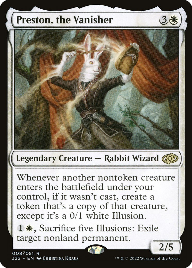 Magic: The Gathering - Preston, the Vanisher - Jumpstart 2022