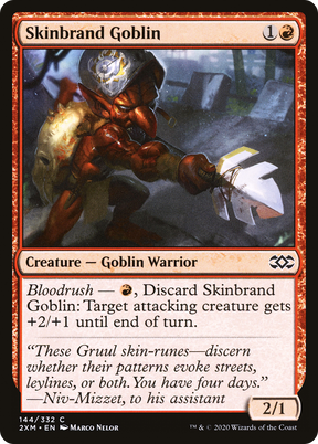 Magic: The Gathering - Skinbrand Goblin Foil - Double Masters
