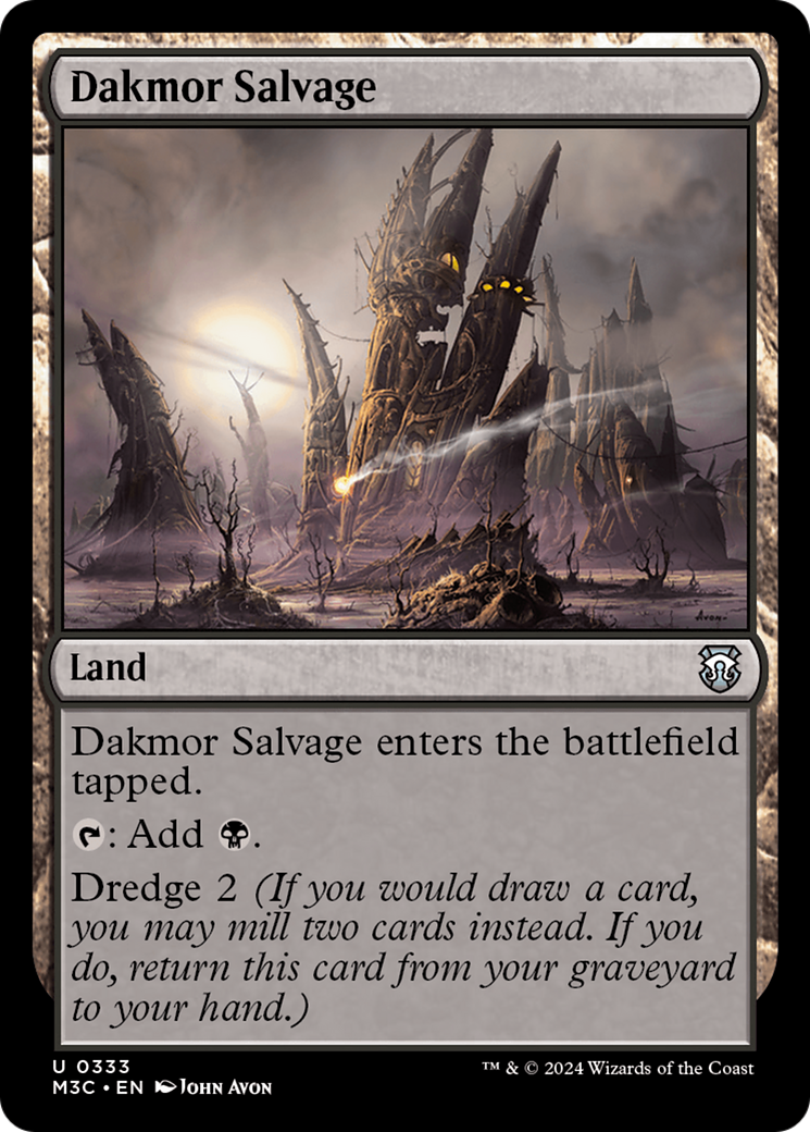 Magic: The Gathering - Dakmor Salvage - Modern Horizons 3 Commander