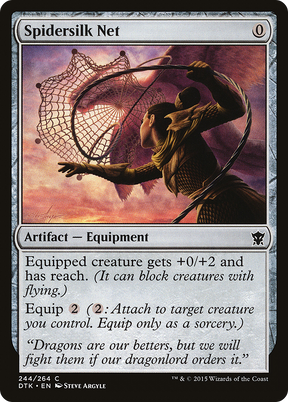 Magic: The Gathering - Spidersilk Net Foil - Dragons of Tarkir