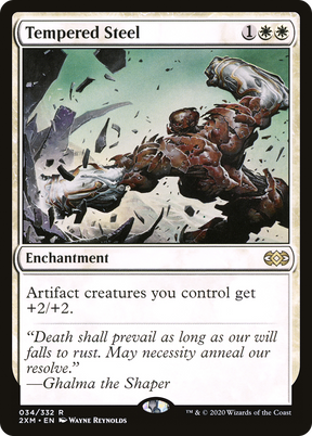 Magic: The Gathering - Tempered Steel Foil - Double Masters