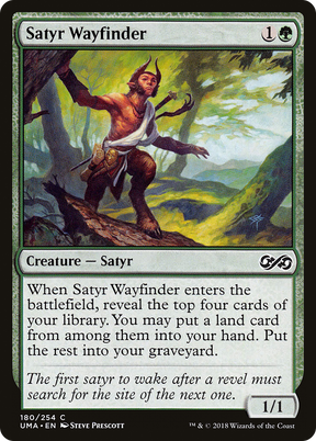 Magic: The Gathering - Satyr Wayfinder Foil - Ultimate Masters