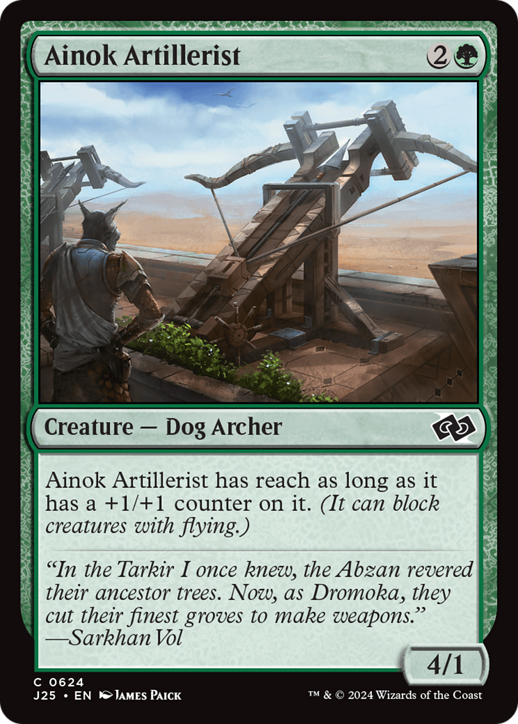 Magic: The Gathering - Ainok Artillerist - Foundations Jumpstart