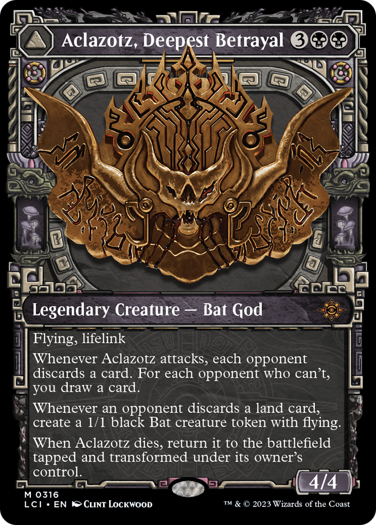 Magic: The Gathering - Aclazotz, Deepest Betrayal // Temple of the Dead - The Lost Caverns of Ixalan