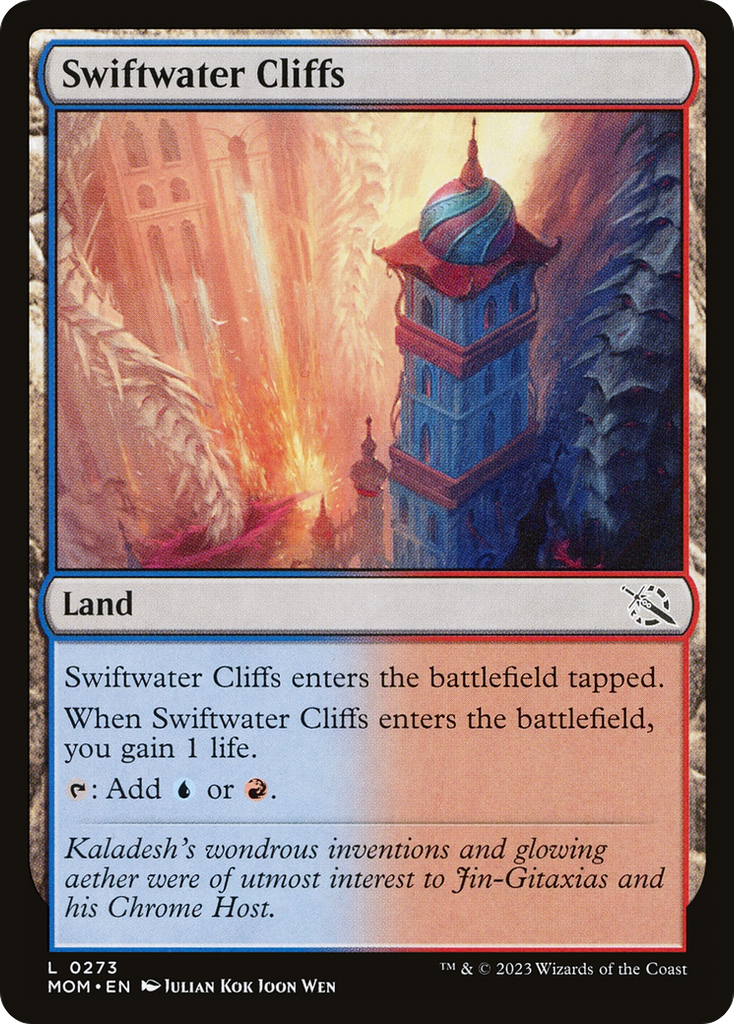 Magic: The Gathering - Swiftwater Cliffs - March of the Machine