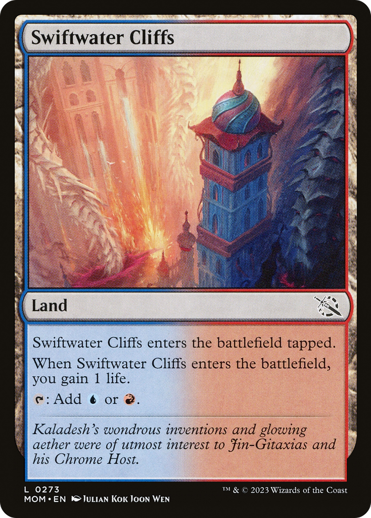 Magic: The Gathering - Swiftwater Cliffs Foil - March of the Machine