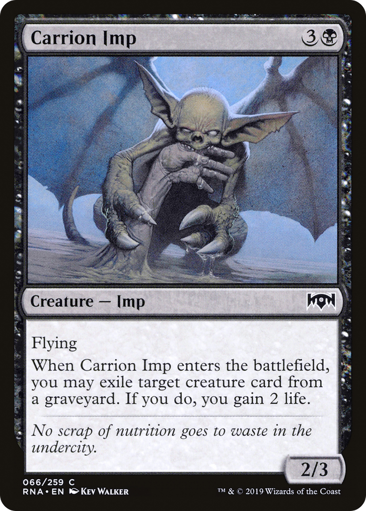 Magic: The Gathering - Carrion Imp Foil - Ravnica Allegiance