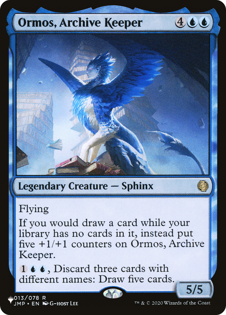 Magic: The Gathering - Ormos, Archive Keeper - The List