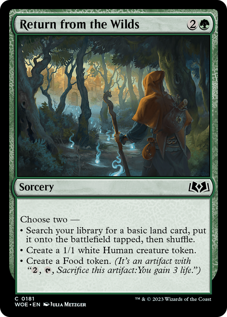 Magic: The Gathering - Return from the Wilds - Wilds of Eldraine