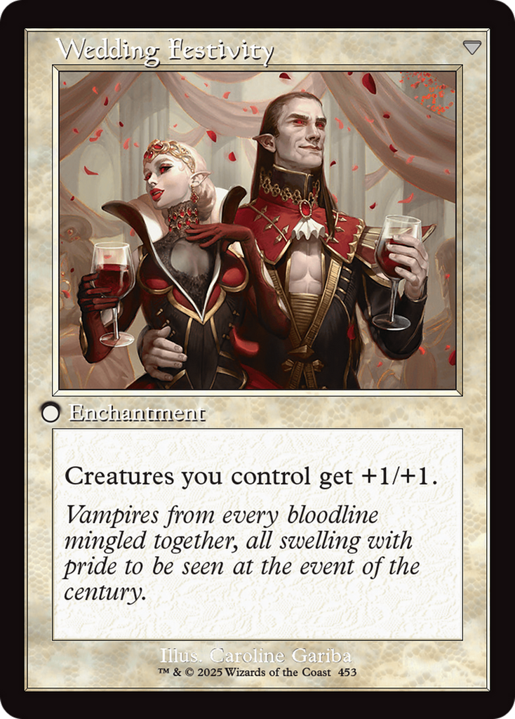 Magic: The Gathering - Wedding Announcement // Wedding Festivity Foil - Innistrad Remastered