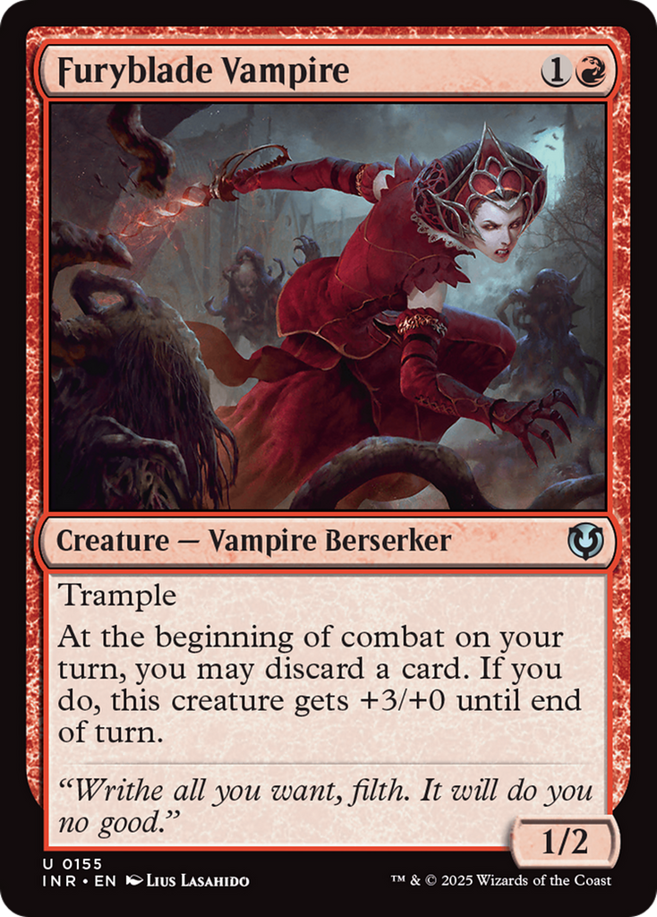 Magic: The Gathering - Furyblade Vampire - Innistrad Remastered