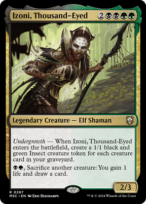 Magic: The Gathering - Izoni, Thousand-Eyed - Modern Horizons 3 Commander
