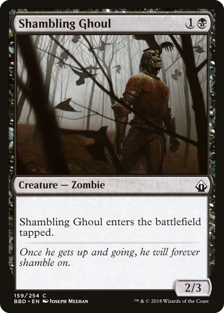 Magic: The Gathering - Shambling Ghoul Foil - Battlebond