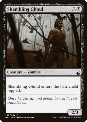 Magic: The Gathering - Shambling Ghoul Foil - Battlebond