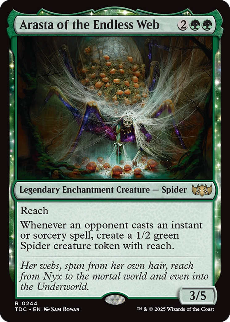 Magic: The Gathering - Arasta of the Endless Web - Tarkir: Dragonstorm Commander