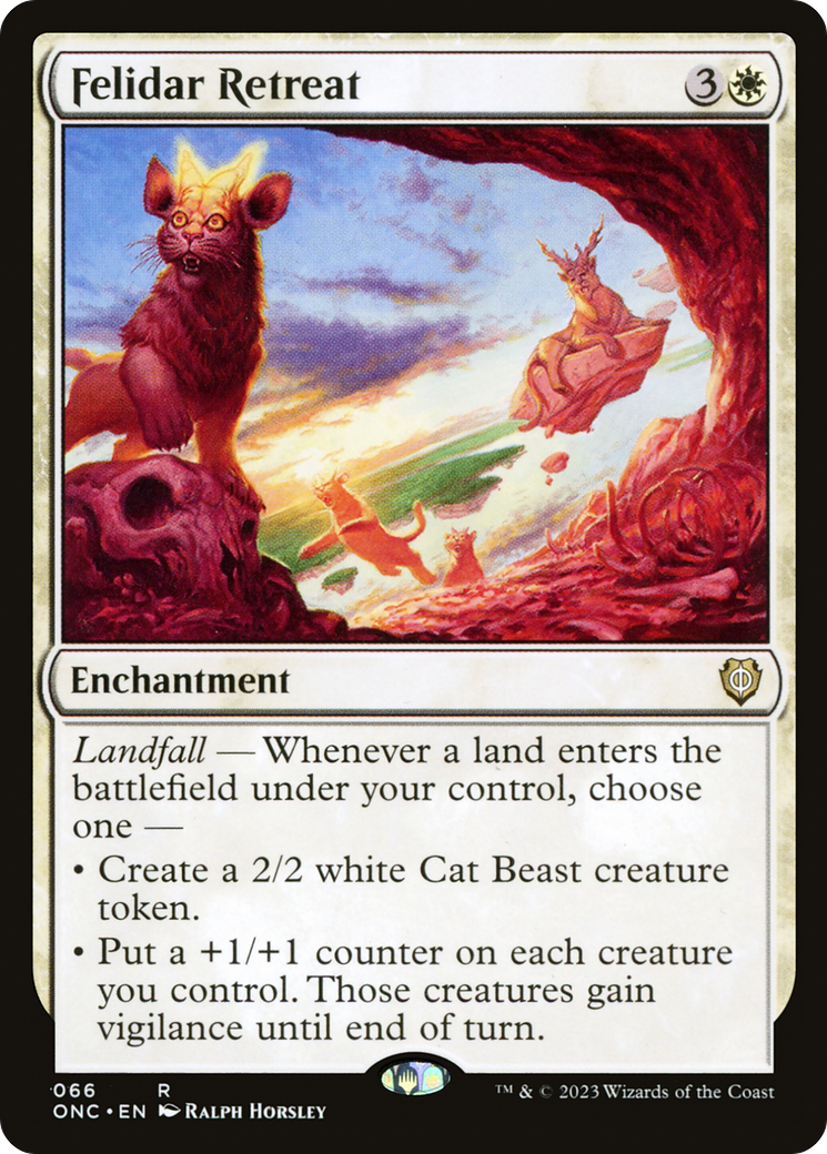 Magic: The Gathering - Felidar Retreat - Phyrexia: All Will Be One Commander