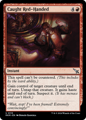 Magic: The Gathering - Caught Red-Handed - Murders at Karlov Manor