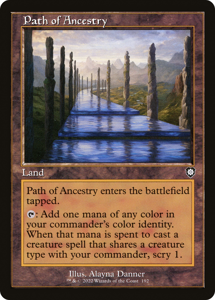 Magic: The Gathering - Path of Ancestry - The Brothers' War Commander