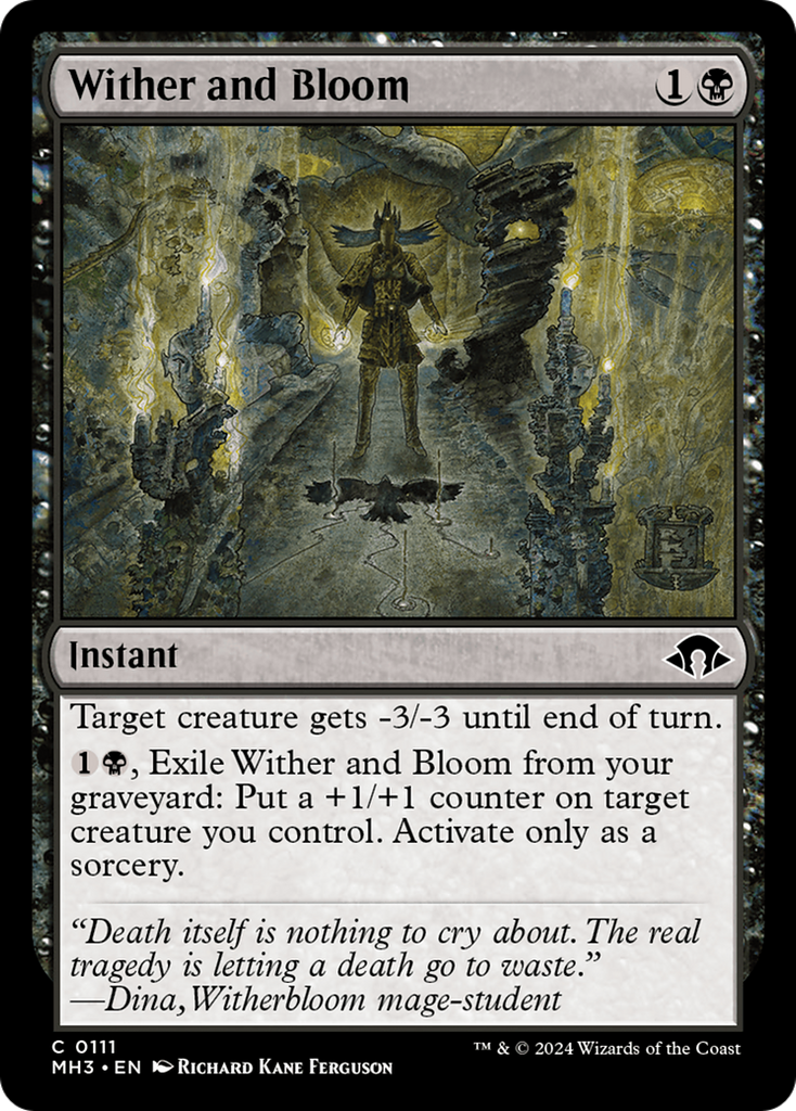 Magic: The Gathering - Wither and Bloom Foil - Modern Horizons 3