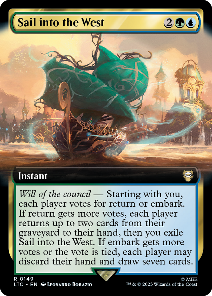 Magic: The Gathering - Sail into the West - Tales of Middle-earth Commander
