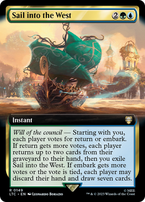 Magic: The Gathering - Sail into the West - Tales of Middle-earth Commander