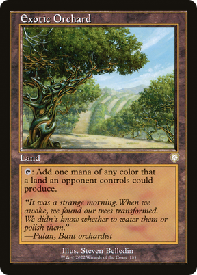 Magic: The Gathering - Exotic Orchard - The Brothers' War Commander