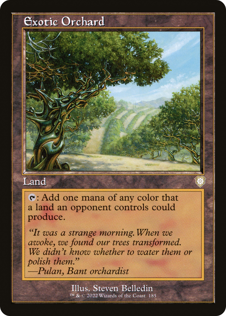 Magic: The Gathering - Exotic Orchard - The Brothers' War Commander